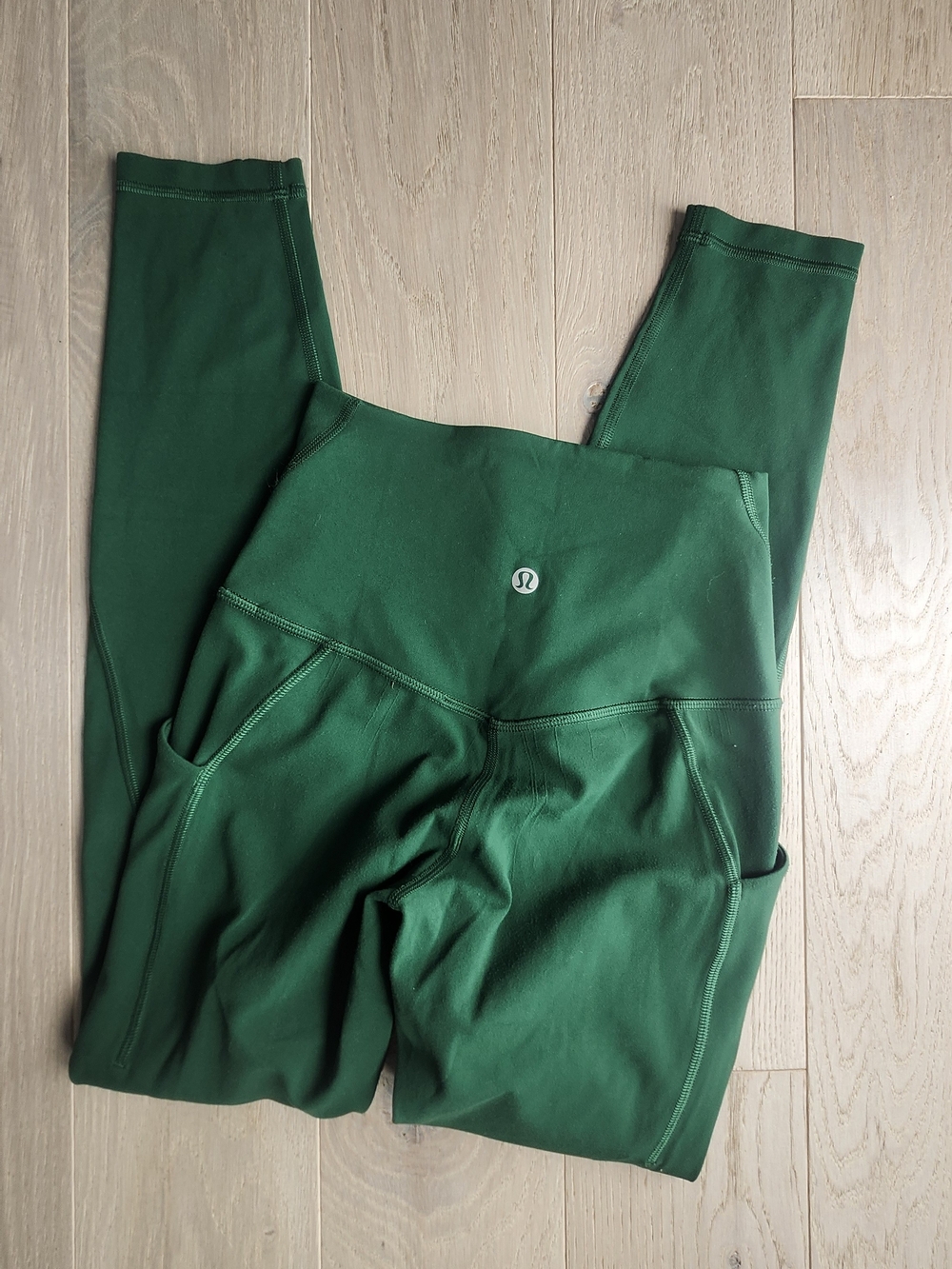 lululemon athletica Forest Green Pocket Leggings Size 4